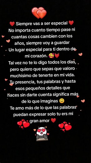 Eres mi persona favorita — Mensaje de amor a distancia