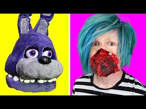 Robby Tries 31 Five Nights at Freddys Costumes, SXF Makeup and Last Minute DIY Costumes