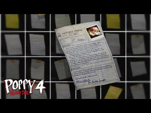 Poppy Playtime: Chapter 4 - All 25 Notes + Locations