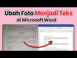Cara Mengubah Gambar Menjadi Teks di Word