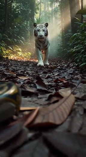 A White Tiger Faces a Giant Python in the Jungle | Wildlife