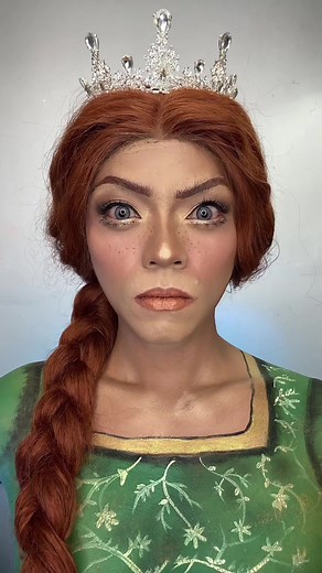 Princess Fiona Makeup Transformation Tutorial