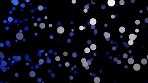 Download Abstract blur bubble animation with dark background for free