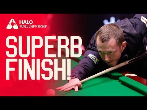 NERVES OF STEEL! Mark Allen BRILLIANT finish vs Kyren Wilson | Halo World Championship 2026