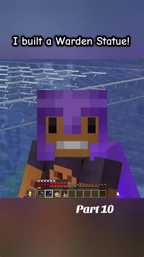 Creating an Impressive Warden Statue in Minecraft