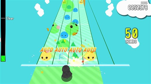 4キーでプレイするPC向け『オンゲキ』感！？キャラ移動＋ジャンプあり音ゲー×アクション『MusicRunner』Steamで配信―譜面全て1人で制作https://t.co/cfjqEfTETm基本は4キー、でも左右移動とジャンプありで忙しい。けど、慣れていく過程が楽しい！打打だいず氏やt+pazolite氏の楽曲など約40曲収録。
