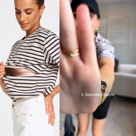 Discover nursing-friendly tees that deliver both comfort and elevated style. Made to support you through every stage. | Apéro Label