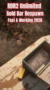 RDR2 Gold Bar Fast Respawn Unlimited Gold Ingot Farming Ridgewood Farm Unpatched No Cap Working 2026