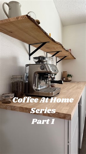 Kicking off a monthly coffee syrup recipe to motivate me to visit Starbies no more than 12 times this year! Be sure to follow along for all the great recipes in store, I’m so excited about this series. Classic Vanilla Bean Simple Syrup 1 cup water 1 cup raw sugar 1 tbsp vanilla bean paste Bring the water and sugar to a light boil. Remove it from the heat and stir in the vanilla bean paste. Let it cool then store in a jar in the fridge for up to a few weeks! At home barista, coffee bar, vanilla b