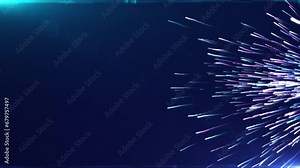 abstract colorful blue animated firework particle burst, christmas new years eve animation, 4k uhd loop