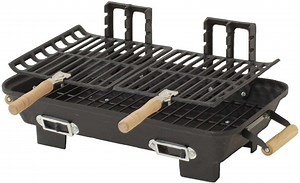 Marsh Allen Hibachi Grill (Charcoal Cast Iron BBQ Grill)
