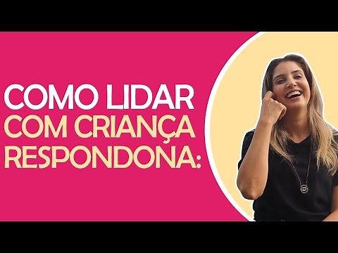 Como lidar com criança respondona: até onde é normal e o que podemos fazer.