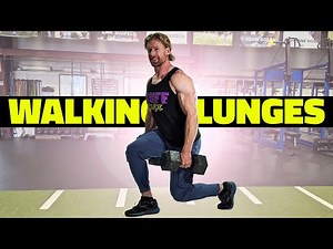 Walking Lunges Exercise Tutorial | Build Legendary Legs & Cardio