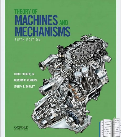 Theory of Machines and Mechanisms Fifth Edition John J. Uicker, Jr. Professor Emeritus of Mechanical Engineering University of Wisconsin–Madison Gordon R. Pennock Associate Professor of Mechanical Engineering Purdue University Joseph E. Shigley Late Professor Emeritus of Mechanical Engineering The University of Michigan pdf Book is Available here on Telegram T.me/YMechanical #CAD #caddesign #drawing #mechanical #draiwng | Mechanical