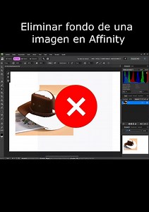 ¿cómo quitar fondo en affinity? #DiseñoGráfico #learclass | Learclass