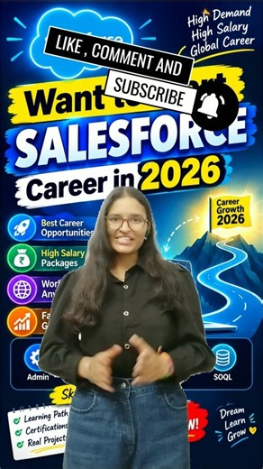 How to Become a Salesforce Developer in 2026? 🚀|Complete Roadmap | Salesforce Jobs, Skills & Roadmap