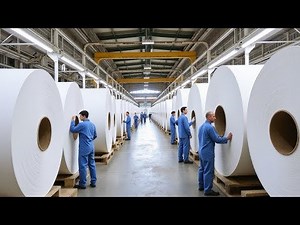 How toilet paper is made| The making of toilet paper