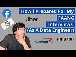 How I Prepared For My FAANG Interviews (As A Data Engineer)
