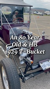 An 80 year old and his 1929 Ford T-bucket powered by a Chevy small block! Local car show find! #chevy #ford #tbucket #carshow #carmeet #auto #autos #automotive #mruniqueone #classiccar #oldschool #fyp #viralpost | Dana Owlett