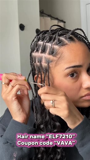 GLUELESS WIG VENDOR! DUTY-FREE CODE: VA20 on Instagram: "Keep seeing this combo everywhere… so I had to try it 🤍 Miracle Knots x Crochet Human Hair 🌸 Natural Wave | 20” • 2 Packs ✔ Lightweight & natural-looking ✔ Quick install with pre-parted strands ✔ Reusable & low maintenance 🔗 Shop via link in my bi0 (search hair name “ELF7210”) 🙋🏽‍♀️ If can’t find this hair please DM me~ 🤑 Use Code “VA15” for $$ OFF . . . . . . . . . . #braidgang #crochethair #viral #hairtutorial #protectivestyles"