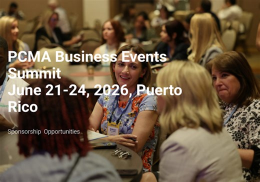PCMA Business Events SummitJune 21-24, 2026, Puerto Rico