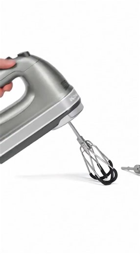 Ready to elevate your culinary creations? ✨ The KitchenAid 7-Speed Digital Hand Mixer is here to refine your baking process! Enjoy precise control with 7 digital speeds, perfect for blending everything from airy whipped cream to dense cookie mixtures. Those innovative Flex-Edge Beaters expertly scrape the bowl as you mix, ensuring no ingredient is left untouched. This high-rated kitchen tool, with over 1300 units already chosen by happy cooks, offers exceptional value. Tap to shop and discover a