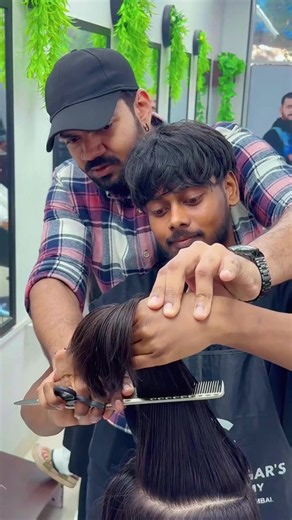 Naitik’s Hair Academy, This is a certified hair styling course that covers - Hair theory and science - Haircuts and texturizing - Chemical treatments like rebonding , perm , smoothening - ⁠Protein treatments - Spa and services - hair color variations, theory, techniques - hair care treatments like spa, dandruff treatment, hairfall etc - salon management and business strategies - social media and much more Thank you very much for your support.. #hair #hairacademy #hairartist #hairsalon #hairtreat