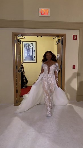 Beyoncé Challenge: Second Wedding Dress Transformation