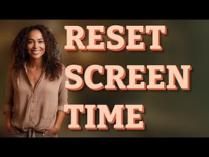 How to Reset Screen Time Passcode Without Apple ID Password?