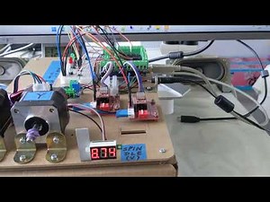 Candle CNC sender program varying spindle speed in grbl testbed.