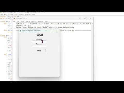 Membuat Aplikasi Registrasi Mahasiswa Berbasis Python dengan Konsep OOP