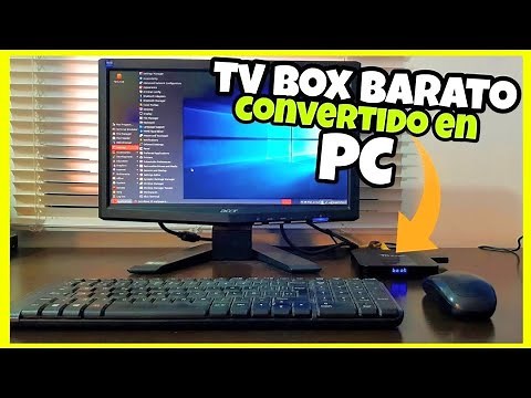 🔥I TURN A TV BOX INTO A VERY CHEAP PC! AMLOGIC S905W ARMBIAN, RETRO GAMING, LINUX, P281