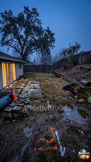 Abandoned Backyard to Modern Luxury Oasis 🤯 & Outdoor Kitchen
