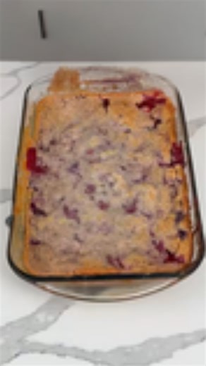 3 ingredient dump cake dessert recipe