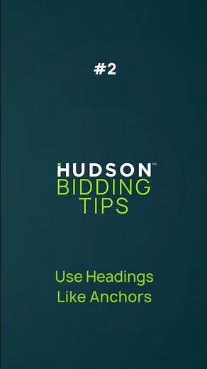 Bidding Tips to Help You Succeed - Tip #2