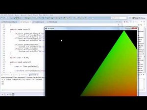 #12 3D Game Engine Tutorial: Translation