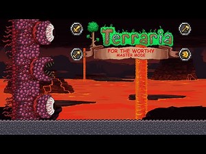 Terraria 1.4.2 Master Mode For The Worthy: Wall Of Flesh All Class Boss Guide!