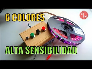 AUDIORHYTHMIC LEDS WITH MICROPHONE RGB LED STRIPS