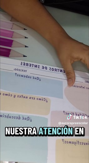 Organizador Gráfico para Centros de Interés en Educación