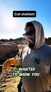 Cut station with a makeshift jig is always worth the 5 min it takes to set up. What do y’all think? Do you have a better way? . . . #diy #construction #howto | Jon Dawson