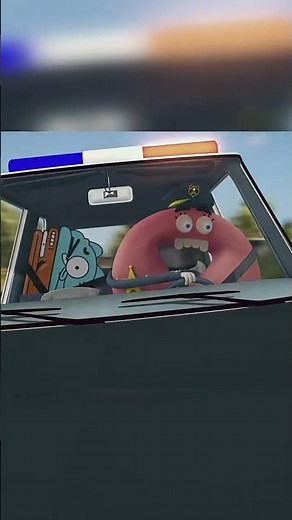 Is this the craziest cop ever? 👮‍♂️ #gumball #trending #shorts