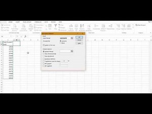 Computing Descriptive Statistics using Excel 2013