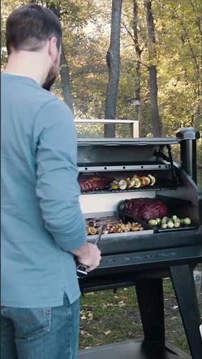 Pit Boss vs Traeger: Massive Grill Space Compared! #shorts