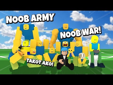 Noob Army Simulator | ROBLOX | NOOB ARMY LANG MALAKAS!