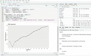 R语言 K邻近回归算法 KNN