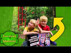Backyard Ninja Obstacle Course by NinjaSafe | Unboxing, Setup & Review