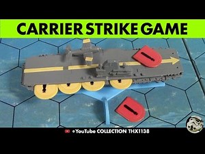 CARRIER STRIKE Naval Strategy Board Game Milton Bradley 1977 | Collection THX1138