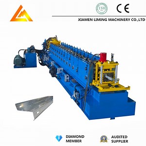 [Hot Item] Hydraulic Cutting Steel Profile Channel Shape Metal Z Purlin Z Channel Roll Forming Machine Factory Price with ISO9001/Ce