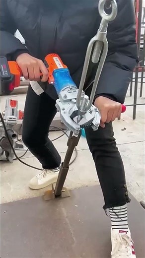 Cutting Threaded Rod with Power Tool