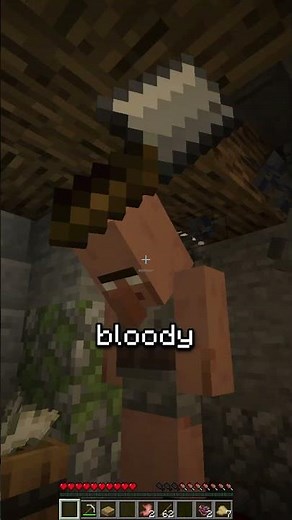 Minecraft cannibalism mod is insane. #minecraft #shorts #viral